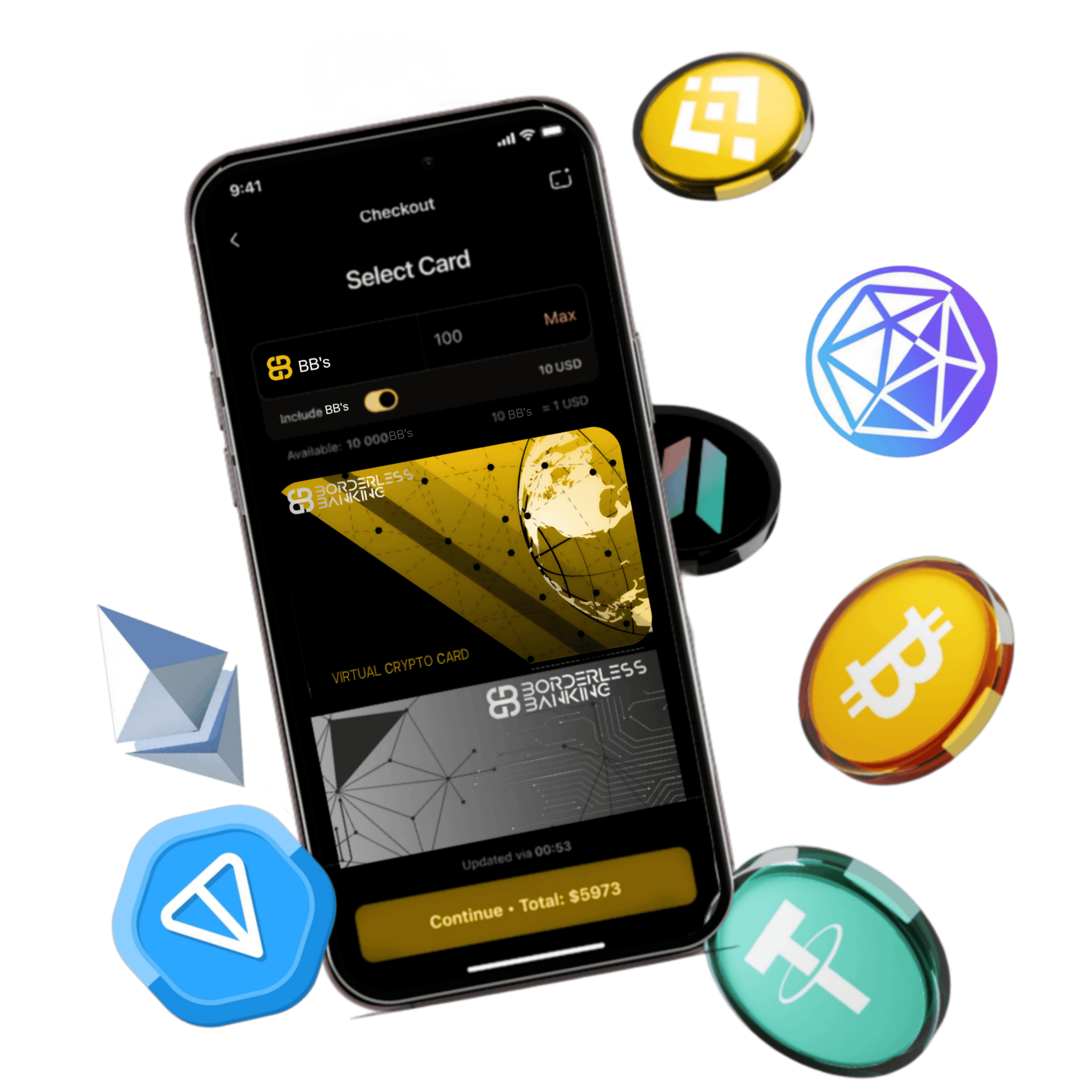 Single-Load Virtual Crypto Cards